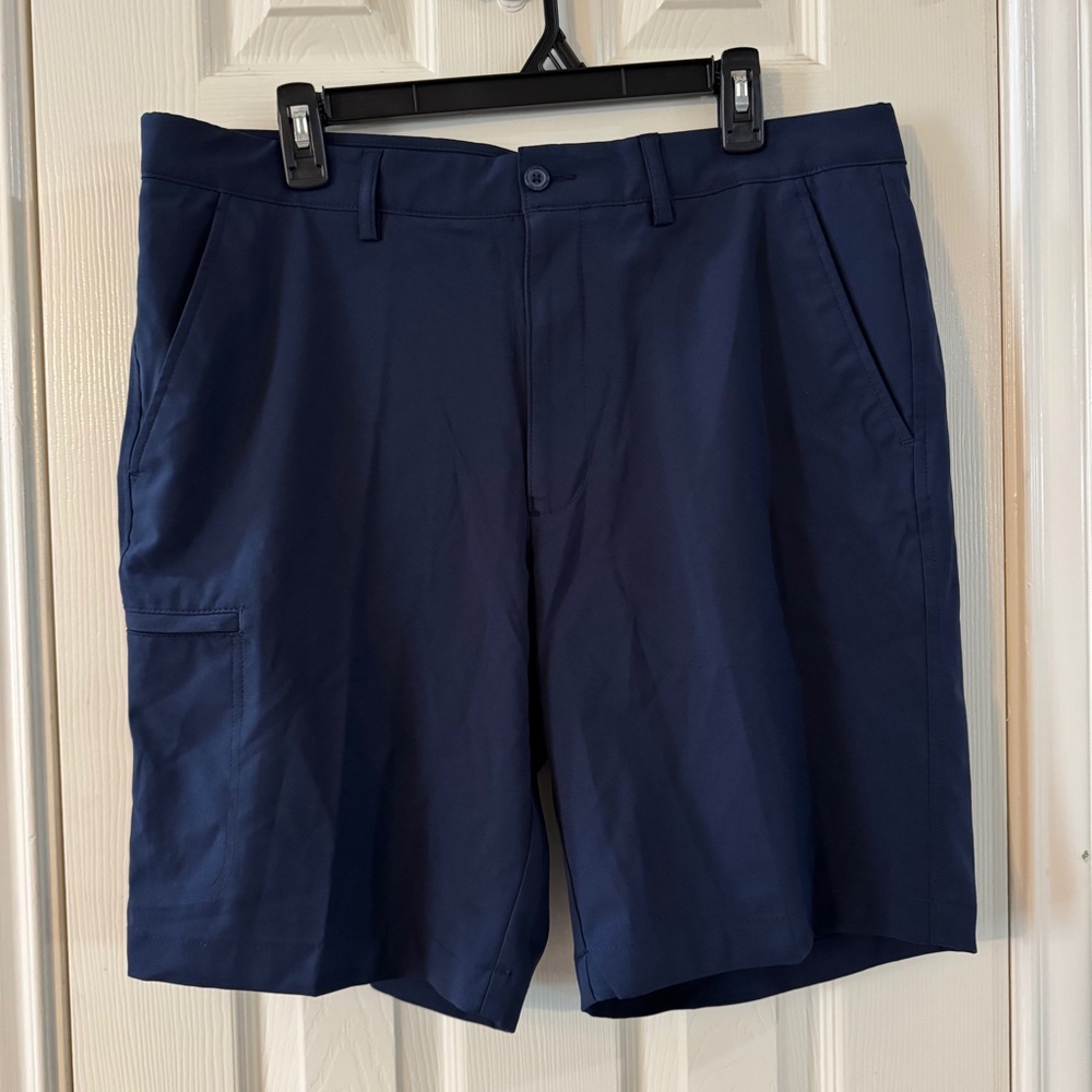 Jack Nicklaus Golf Shorts Navy Blue Performance Fit Men’s Size 36